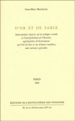D'or et de sable&nbsp;-&nbsp;Jean-Marc Mandosio