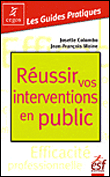 Reussir vos interventions en public