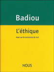 L'éthique : essai sur la conscience du mal&nbsp;-&nbsp;Alain Badiou