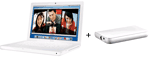 Apple MacBook 2,1 GHz Combo 13,3" TFT + Western Digital Passport Essential 160 Go usb 2.0 Blanc