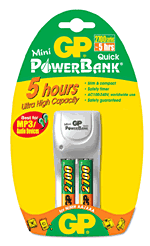 GP Powerbank chargeur Mini Quick
