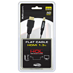 Câble HDMI 1,40m pour PS3 et Xbox 360 Big Ben&nbsp;-&nbsp;Câble HDMI certifié 1.3c pour PS3, Xbox 360 et autres périphériques