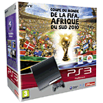Console PS3 Slim 250 Go Sony + Coupe du Monde FIFA 2010