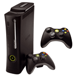 Microsoft Xbox 360 Elite + 2 Manettes sans fil noires