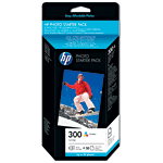 HP Starter Pack No 300 - Cartouche d'encre 3 couleurs + 50 feuilles de papier 10 x 15 cm
