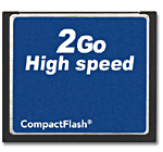 Carte CompactFlash 2 Go High Speed