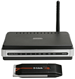 D-Link Pack DKT-110 Routeur WiFi 54G + Adaptateur WiFi USB 2.0