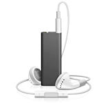 Apple iPod shuffle 4 Go noir