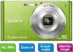 Sony Cyber-shot DSC-W320 Vert