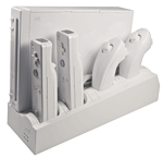 Dockstation pour Wii Oxygame&nbsp;-&nbsp;Station d'accueil et de rechargement pour Wii et 2 Wiimotes et 2 Nunchuk