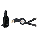 SKPAD Pack chargeurs USB + allume-cigare + secteur pour Motorola