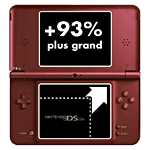 Console DSi XL bordeaux Nintendo