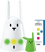 Violet Nabaztag :Tag + pack de 12 Ztam ...