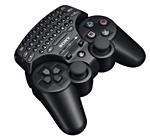 Sony Clavier sans fil pour manette PS3&nbsp;-&nbsp;Recharge sur port USB