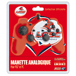 Manette licence officielle LOSC pour PS2 et PC Big Ben&nbsp;-&nbsp;Manette 8 boutons + fonctions turbo et slow, 2 moteurs de vibration pour PS2 et PC sous XP et Vista