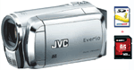 JVC GZ-MS95SEU + 2 Cartes mémoire : 1 x SD2 Go + 1 x Emtec SDHC 16 Go