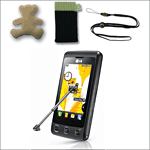 LG KP500 Cookie Noir + Lulu Castagnette Pack accessoires Lulu Noir offert