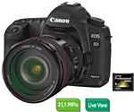 Canon EOS 5D Mark II + Obj. Canon EF IS USM 24 - 105 mm f/4.0 s?e L + Carte Lexar Professional CompactFlash 8 Go 600x UDMA