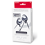 Sony Micro-casque + télécommande pour PSP 1ère génération&nbsp;-&nbsp;Casque pour applications vocales. Compatible Go! Messenger et Socom