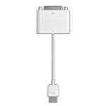 Apple adaptateur micro-DVI vers DVI Apple MB204GA