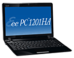 Asus EeePC Seashell 1201HA 12,1" TFT Noir