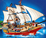 Playmobil - 4290 - Grand bateau camouflage des pirates