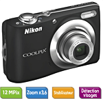 Nikon CoolPix L22 Noir Réglisse