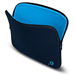 Be.ez - Housse pour MacBook 13 et MacBook Pro 13 Marine / Bleu - Mod&egrave;le LArobe Chic Marine/Azur
