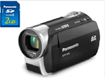 Panasonic SDR-S26 Noir + Carte SD 2 Go
