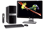 HP Pavilion Elite m9467.fr Blu-Ray + HP W2448HC 24"TFT Wide - Ordinateur de