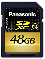 Panasonic SDXC 48 Go série Gold