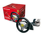 Thrustmaster Ferrari Universal Challenge 5-in-1&nbsp;-&nbsp;Volant à retour de force programmable pour Playstation 3, Playstation 2, PC, Wii et Gamecube