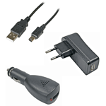 Xqisit Kit multi-chargeurs Mini-USB