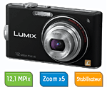 Panasonic Lumix DMC-FX60 Noir