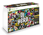 DJ Hero + platine pour Xbox 360&nbsp;-&nbsp;Le jeu DJ Hero + la platine réversible droitier/gaucher, cross fader et potard d'effets pour Xbox 360