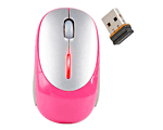 Saitek Wireless Notebook Optical Mouse M100 X Rose