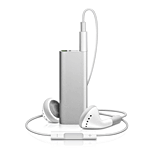 Apple iPod shuffle II 2 Go argent