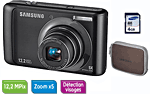 Samsung PL55 Noir + Etui + Carte SDHC 4 Go