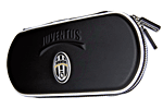 Etui Juventus de Turin noir pour PSP et PSP Slim & Lite&nbsp;-&nbsp;Etui avec emplacements pour 2 UMD, inclus chiffon de nettoyage et dragonne