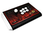 Stick arcade Street Fighter 4 pour PS3 Madcatz&nbsp;-&nbsp;Joystick fonctions turbo et slow, boutons start et back désactivables, emplacement pour ranger le câble
