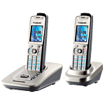 Panasonic KX-TG8412FRN - Aluminium brossé - Duo