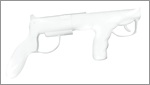Pistolet Wii Tech Gun&nbsp;-&nbsp;Léger et Ergonomique pour une meilleure prise en main. Viseur intégré pour un tir de précision.