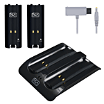 Mini station de charge noire DEA pour Wii