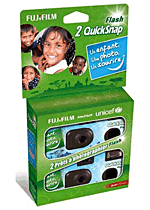 Fuji QuickSnap Flash "UNICEF"