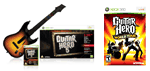 Guitar Hero 5 + guitare pour Xbox 360 + le jeu Guitar Hero World Tour