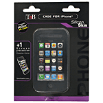 T'nB Etui Silicon Skin pour iPhone 3G & 3Gs - Noir