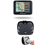 Navigon GPS 1300 ViaMichelin Edition - France + T'nB Pack étui universel GPS 