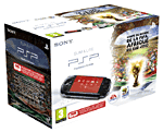 Console Sony PSP 3000 Slim & Lite noire + Coupe du Monde FIFA 2010
