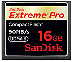 SanDisk Extreme Pro Carte m?ire CompactFlash 16 Go