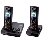 Panasonic Coffret Duo KX-TG8222FRB Noir